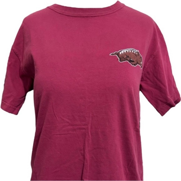 NWT Southern Trend, and Russel Arkansas Razorbacks Football Graphic Tees Small - Picture 1 of 2